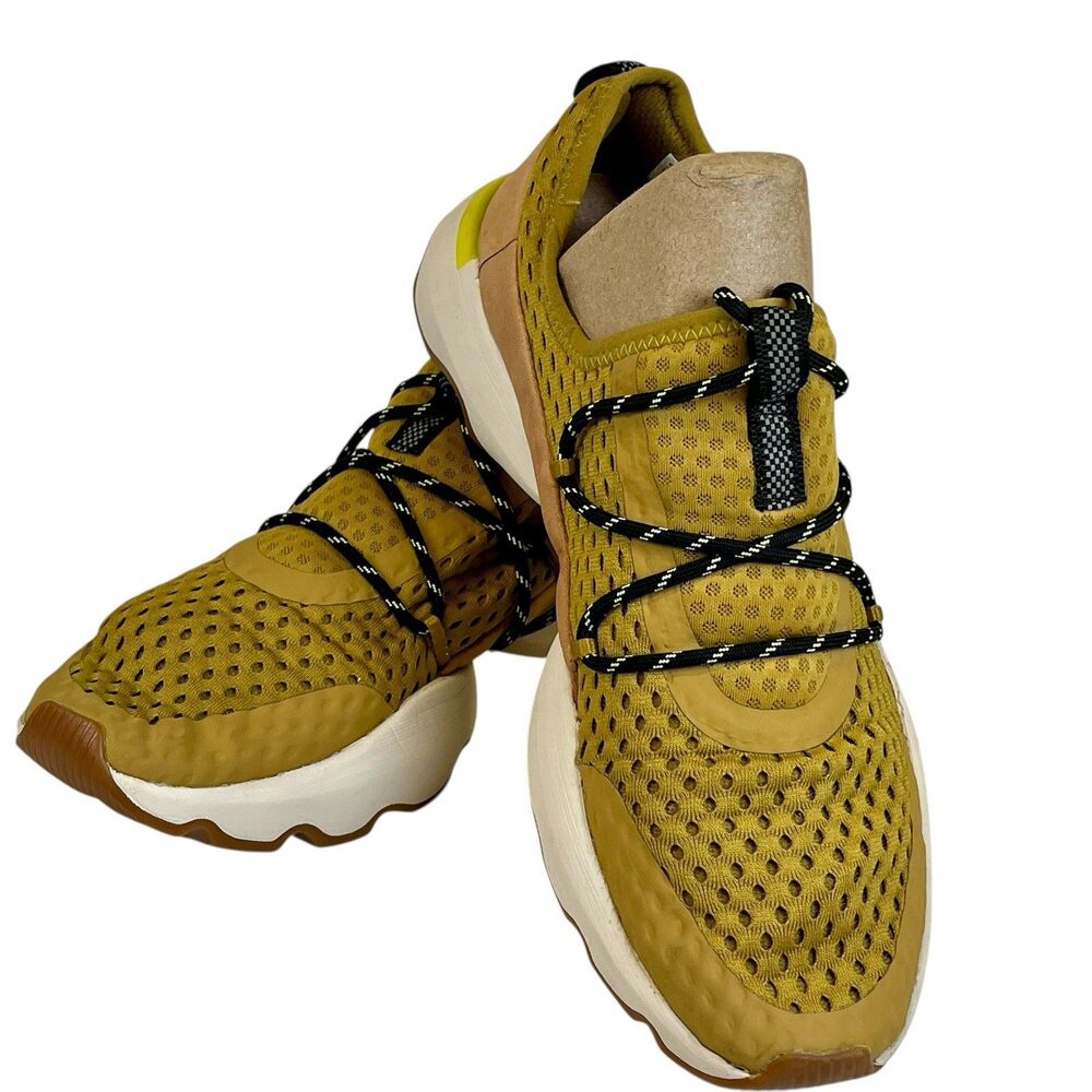Sorel Kinetic Impact Shoe Woman's Lace Mesh Chunky Sole Sz 9.5 Eu 40.5 READ